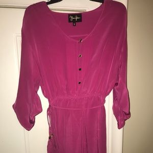 Yumi Kim | Pink | Adjustable Sleeve Dress